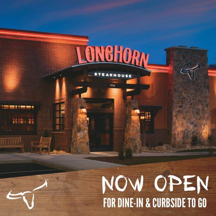 LongHorn Steakhouse One of Two Major Chains to Open in New Shopping Center