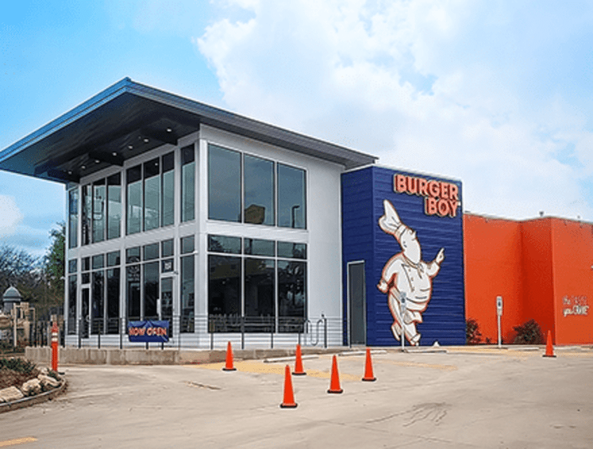 Burger Boy Addition Opening near Marbach Road