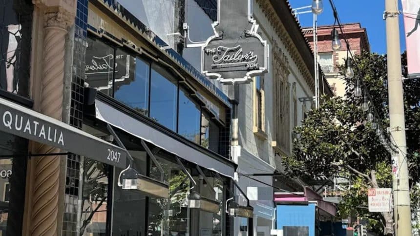 The San Francisco health department carried out a routine inspection on December 1 at The Tailor’s Son.