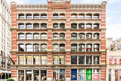 100 Crosby St building secures refinancing of $83 million.
