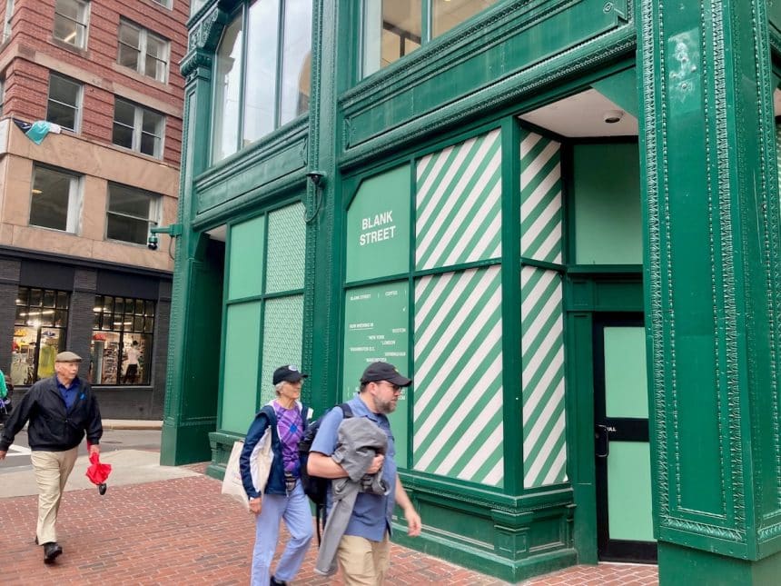 Blank Street Coffee Expanding to Boston's Downtown Crossing