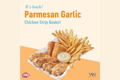 Image of Dairy Queen's Parmesan Garlic Chicken Strip Basket