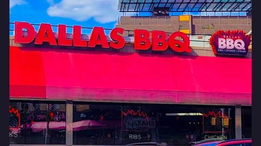 Dallas BBQ storefront