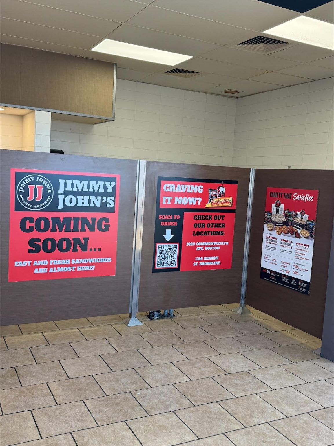 Dunkin’ and Jimmy John’s to Share Space at Upcoming Framingham Combo Store