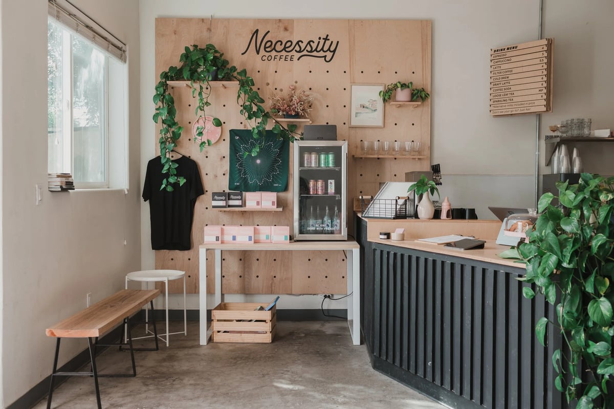 Necessity Coffee Planning San Marcos Location