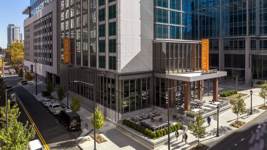 JLL Capital Markets secures loan for Epicurean Atlanta hotel.