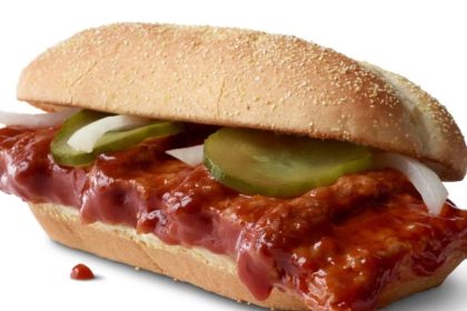 McDonald’s is facing a federal lawsuit in Illinois alleging that the McRib’s branding misleads consumers about the type of meat used in the sandwich.