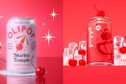 Olipop and Poppi are tapping into nostalgia with their own Shirley Temple-inspired cans, bringing a classic mocktail back into the spotlight.