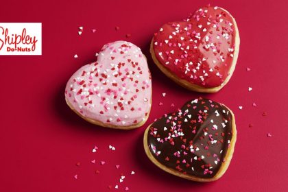 Shipley Donuts' Valentine themed donuts