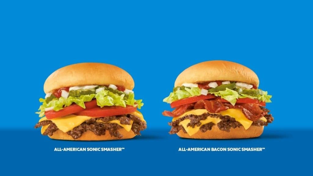 Image of All-American SONIC Smasher and All-American Bacon SONIC Smasher (Source: Official)