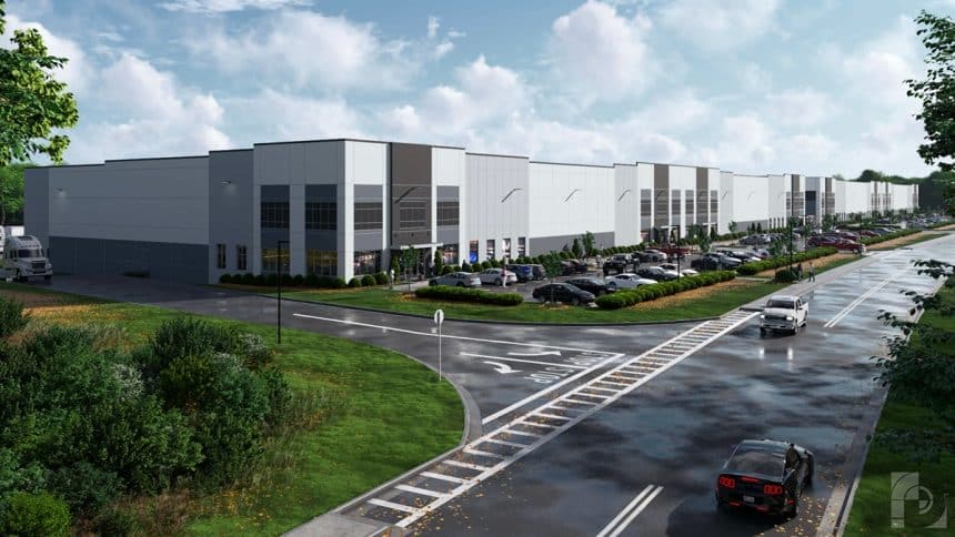 Southmeadow Logistics Park breaks ground.