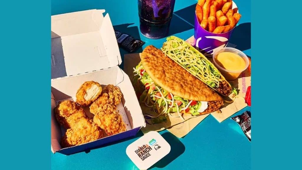 Image of Nugget Deluxe Combo, a part of Taco Bell’s new lineup (Source: tacobell.com)