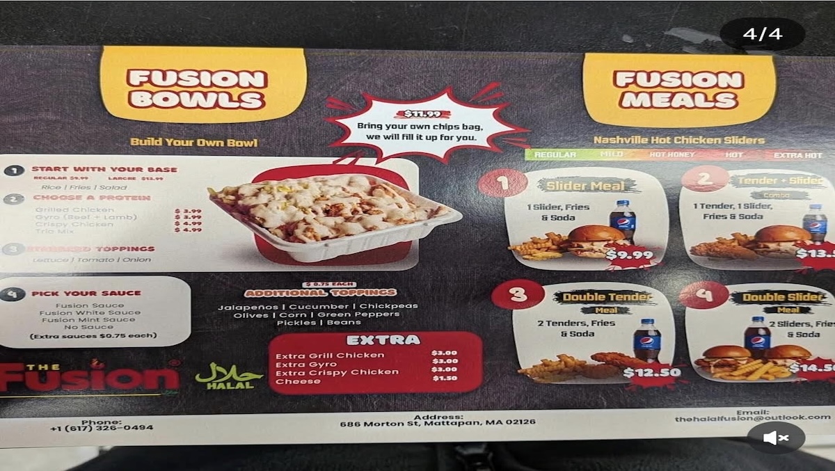 The Halal Fusion in Mattapan Expanding to Framingham