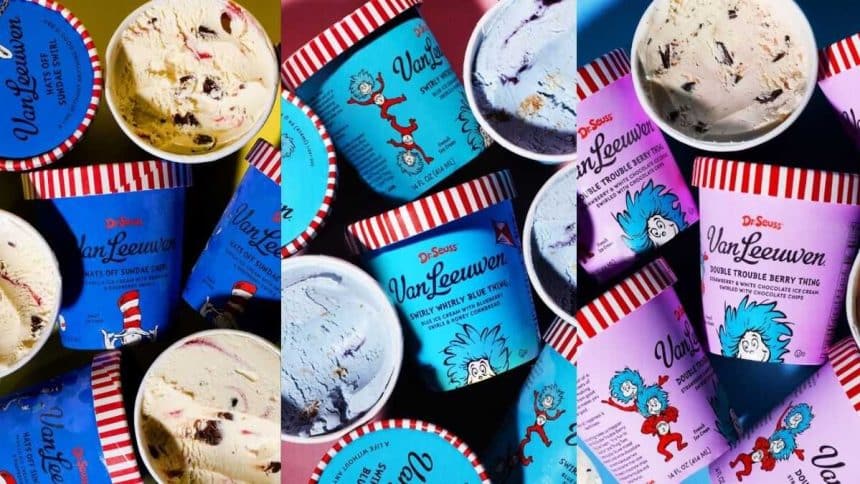Van Leeuwen's Dr. Seuss inspired new flavored ice cream images