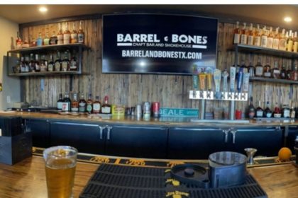 To celebrate the grand opening days after its opening, Barrel & Bones will offer drink specials that will run from 11 AM till closing at 2 AM.