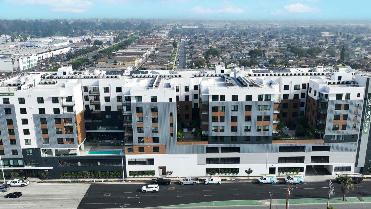 The project is designed to serve residents working near major employers, including SpaceX, the Tesla Design Center, and Ring.