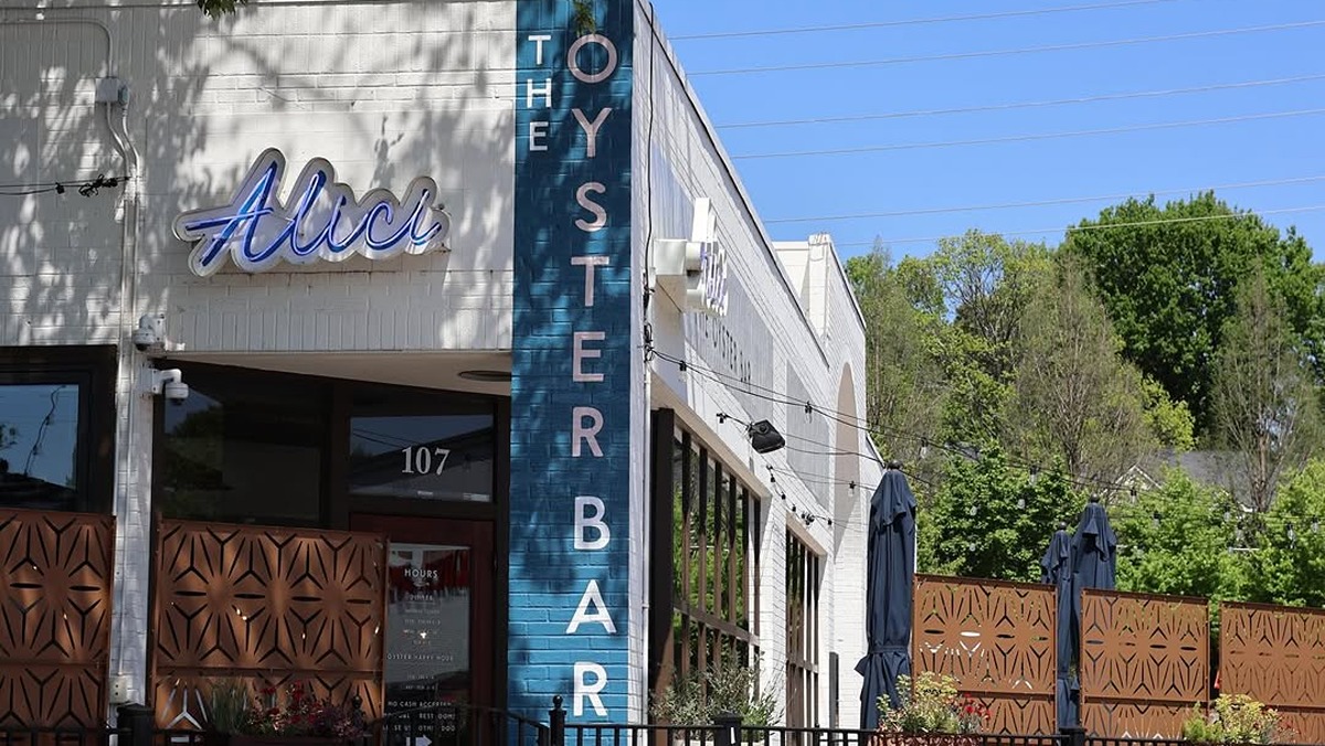 Alici Oyster Bar in Midtown Atlanta closes.