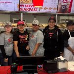 The store will be giving out free donuts to the first 100 guests for a year.