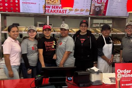 The store will be giving out free donuts to the first 100 guests for a year.