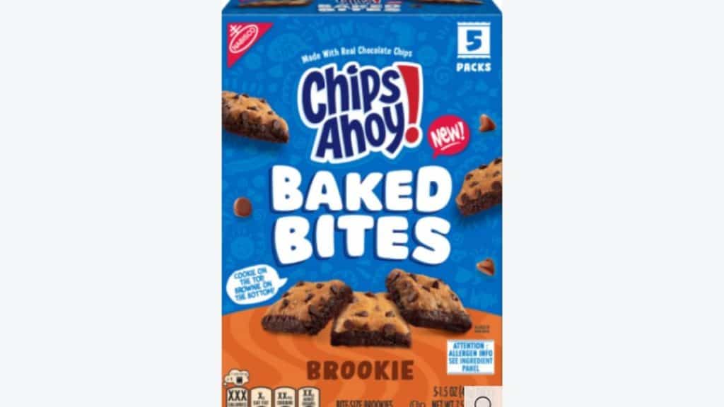 A box of Chips Ahoy! new Brookie Baked Bites (Source: marianos.com)