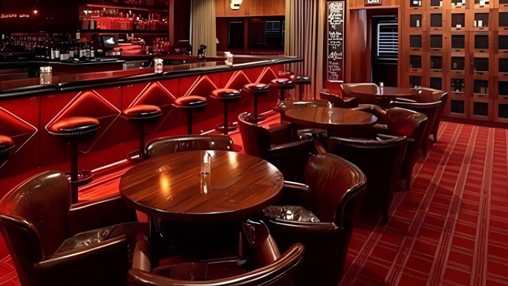 Inside the contemporary setup of A Restaurant