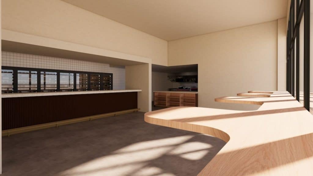 Rendering image for the interiors planned for So. Fox (Source: Rendering Courtesy of So Fox)