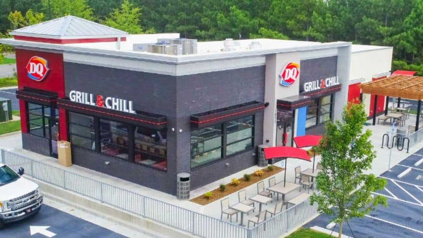 Image of a DQ franchise storefront
