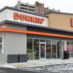 Dunkin' store's outside image