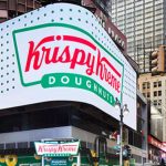 Krispy Kreme's storefront