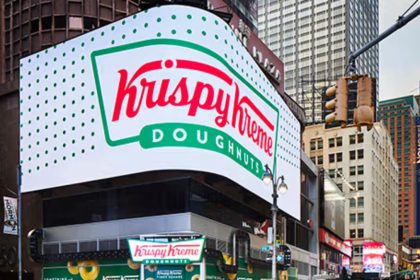 Krispy Kreme's storefront