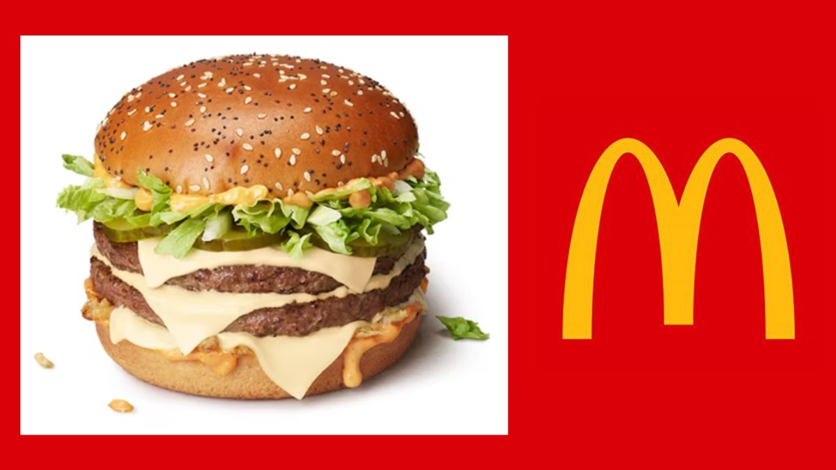 McDonald's logo and the Big Arch burger