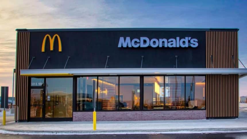 McDonald's storefront