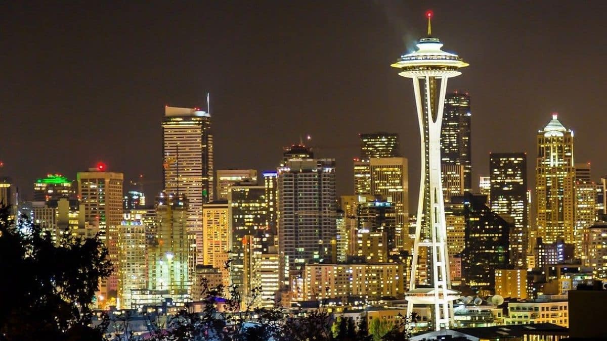 Seattle's Space Needle tower image