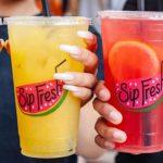 This image shows drinks offered by Sip Fresh.