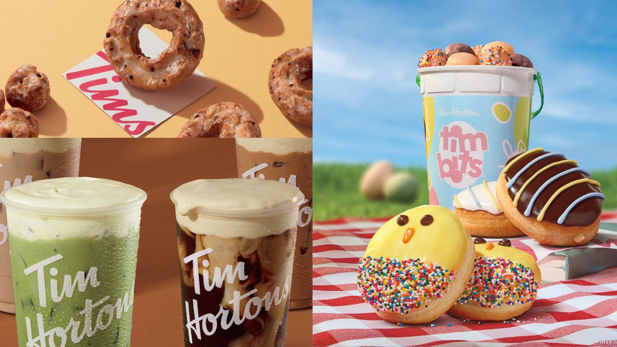 Tim Hortons spring menu items