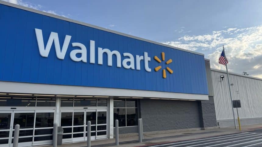 Walmart's outside image