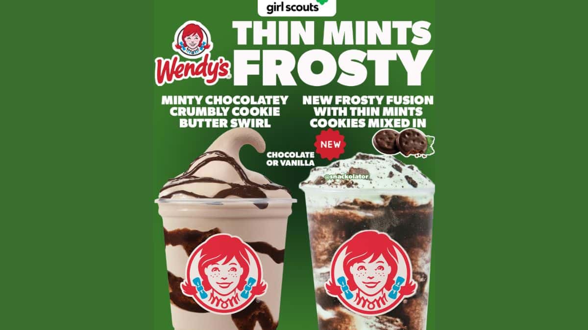 Image of Wendy's new Frosty Fusions