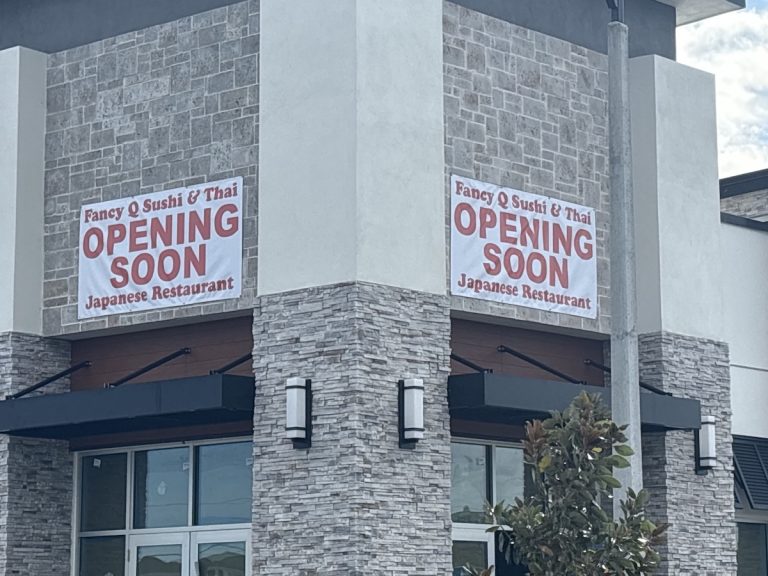 Fancy Q Sushi & Thai Opening in Davenport