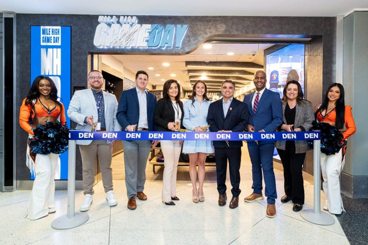 Denver International Airport Celebrates the Opening Mile High Gameday