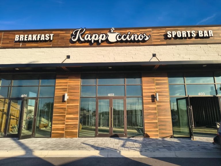 Kappuccinos Breakfast & Sports Bar Opening in Dunns Creek Crossing This April
