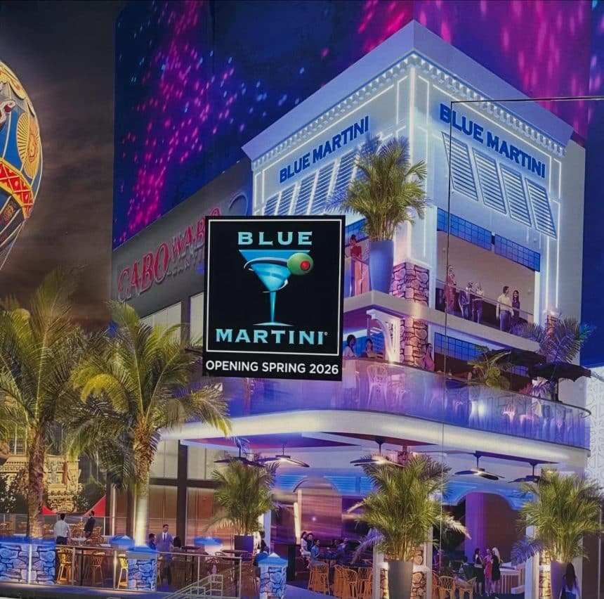 Blue Martini to Reopen on Three-Story Spot on the Strip