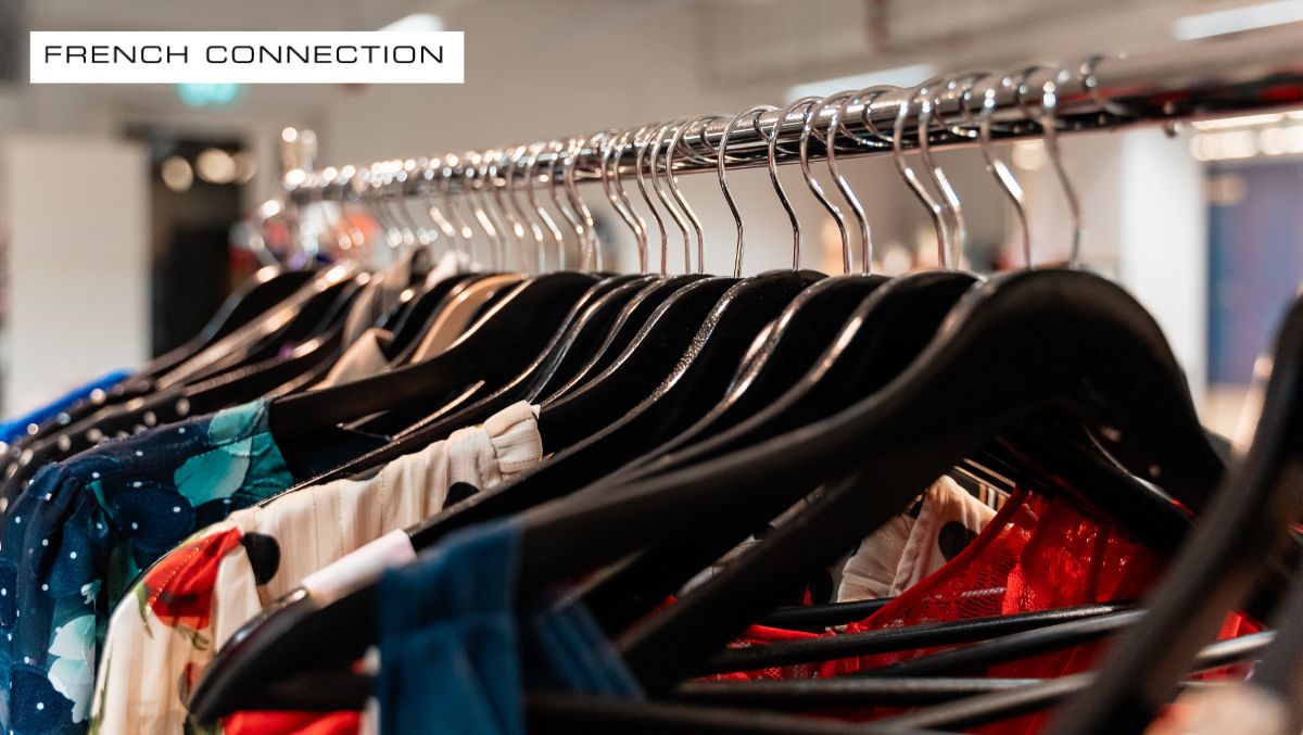 French Connection logo and apparel brand