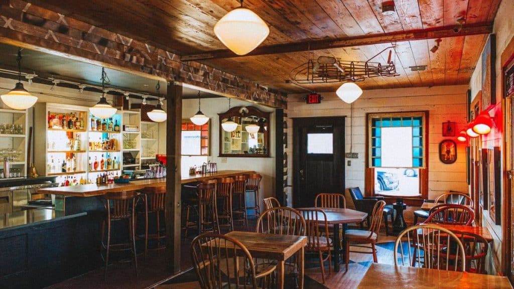 Inside Boni’s Bar Next Door, with interiors designed by the owner