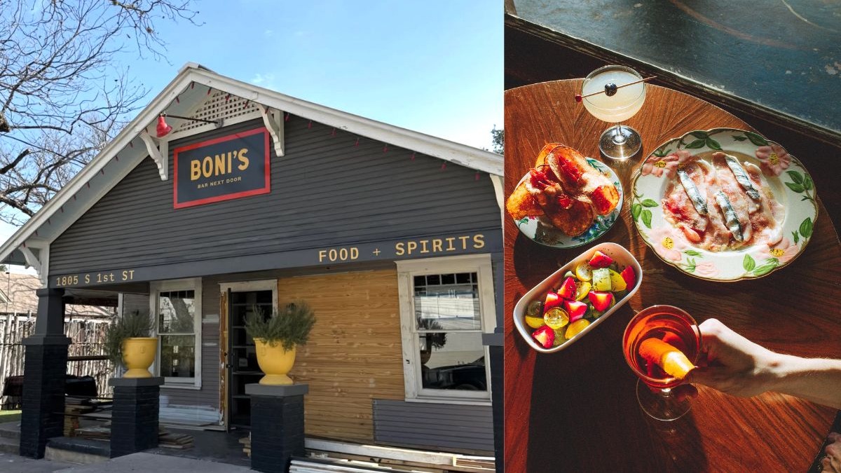 The owners of Lenoir are introducing a sister concept, a Spanish-inspired Boni’s Bar Next Door, in Austin on March 6, 2026. 