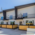 Outside image of CJ Townhomes commnity