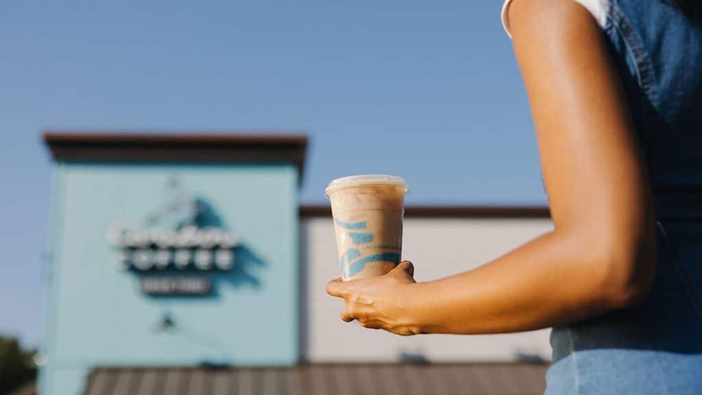 Caribou Coffee opens new location in Covington.