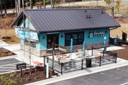 Caribou Coffee opens new location in Covington.