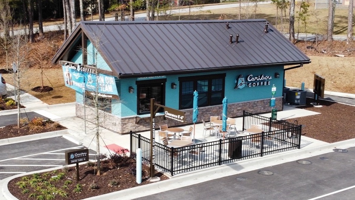 Caribou Coffee opens new location in Covington.
