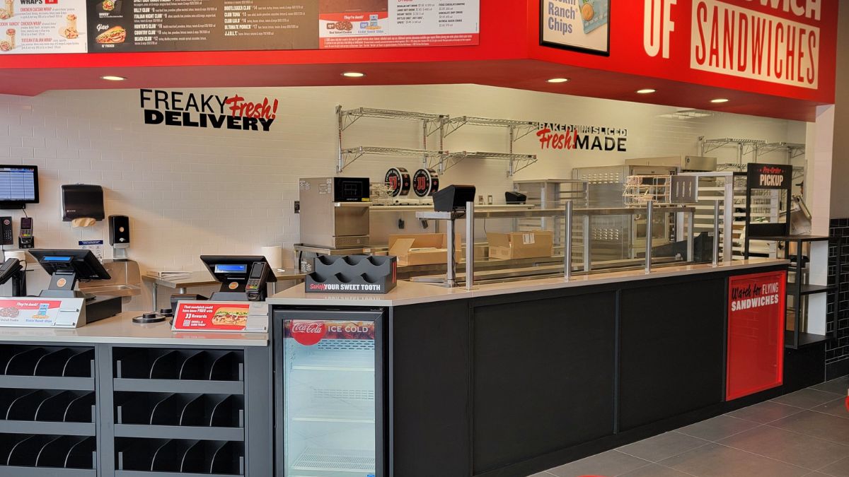 Jimmy John's interior image