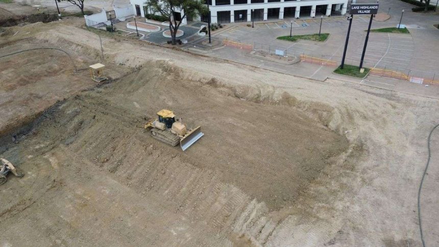 Lake Highlands Village construction for 85-townhome community begins